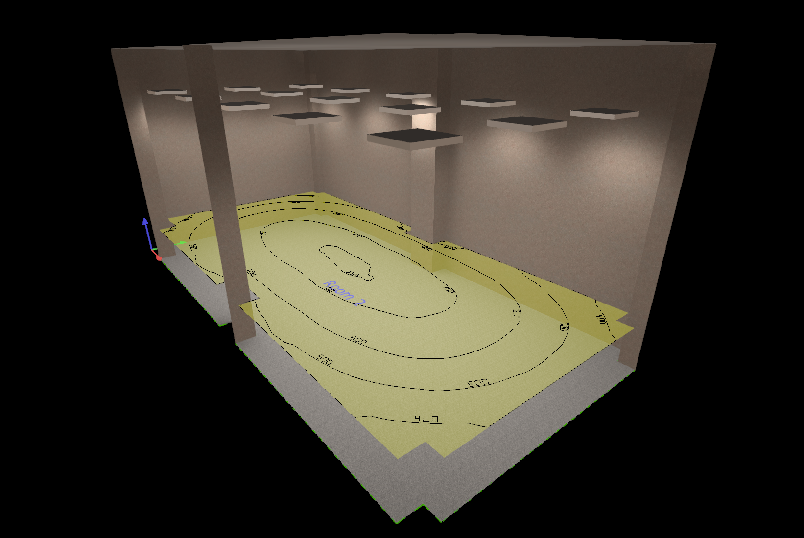 Commercial space professional lighting
